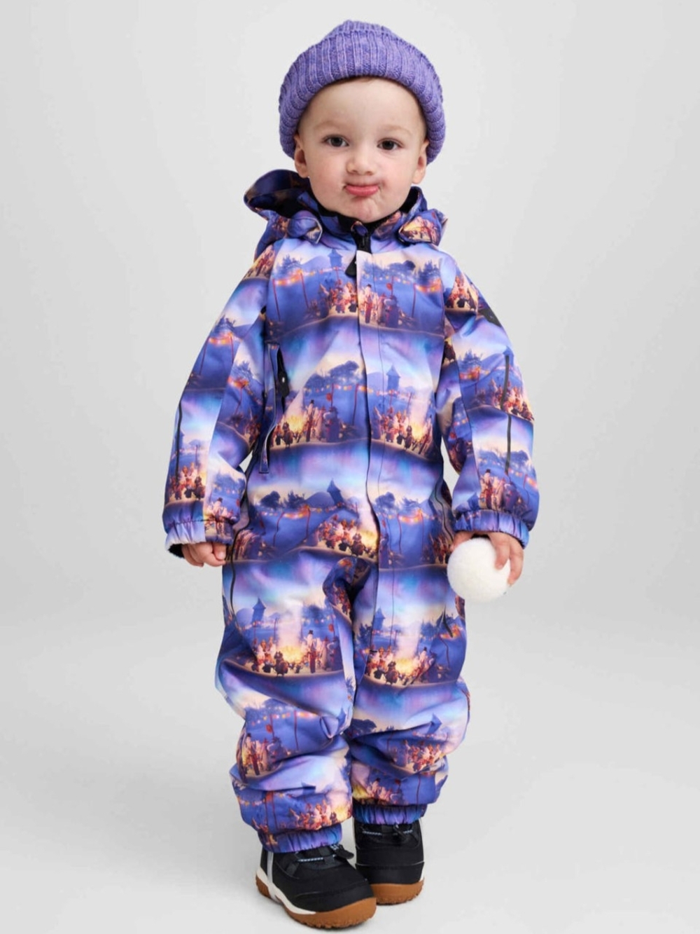 New Reima Finland Moomin Unisex Kids Snowsuit 2T
